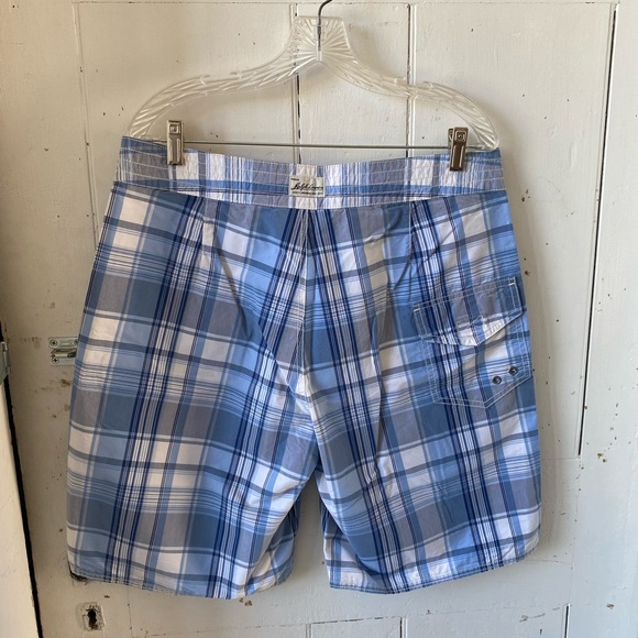 Polo by Ralph Lauren Plaid Swim Board Trunks - Picture 2 of 10